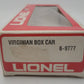 Lionel 6-9777 O Gauge Virginian Boxcar EX/Box
