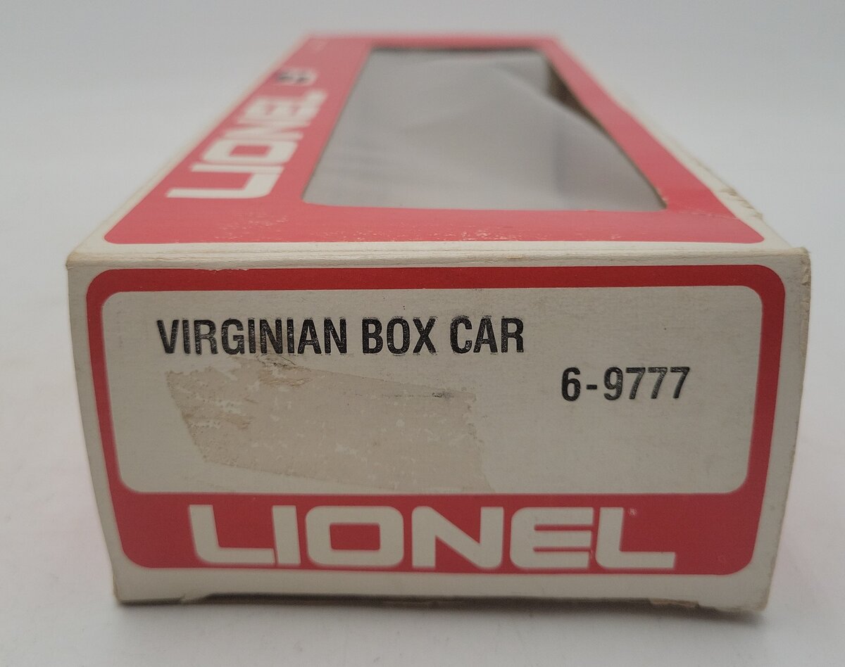 Lionel 6-9777 O Gauge Virginian Boxcar EX/Box