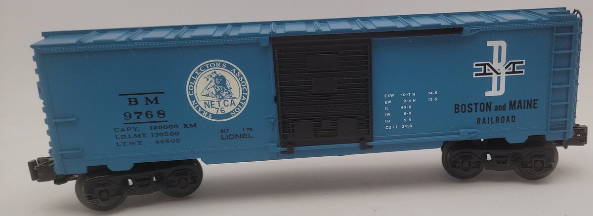 Lionel 6-9768 O Gauge Boston & Maine Boxcar EX/Box