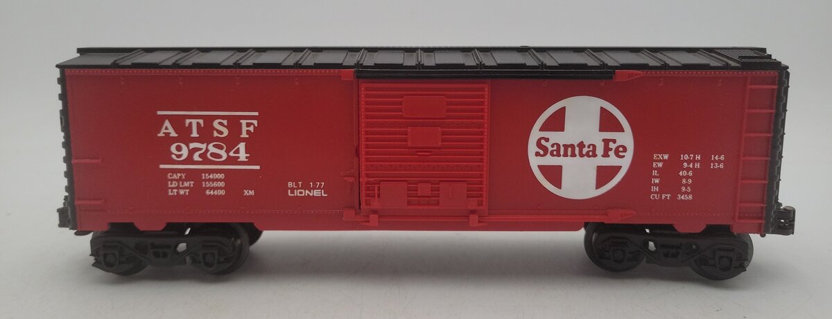Lionel 6-9784 O Gauge Santa Fe Box Car #9784 EX/Box