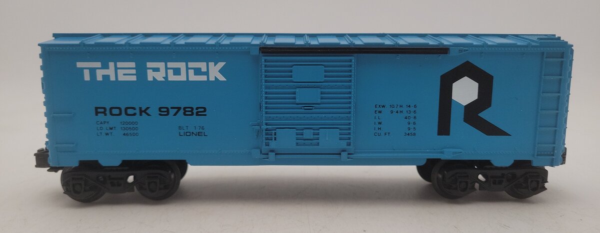 Lionel 6-9782 O Gauge The Rock Boxcar EX/Box