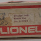 Lionel 6-9853 O Gauge Cracker Jack Billboard Reefer Car EX/Box