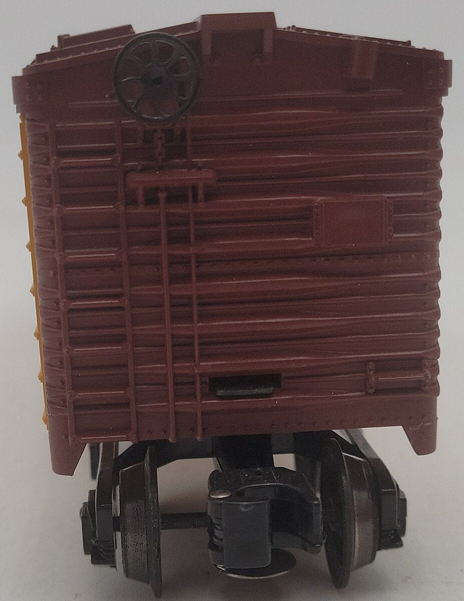 Lionel 6-9853 O Gauge Cracker Jack Billboard Reefer Car (Yellow) EX/Box