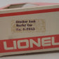 Lionel 6-9853 O Gauge Cracker Jack Billboard Reefer Car (Yellow) EX/Box