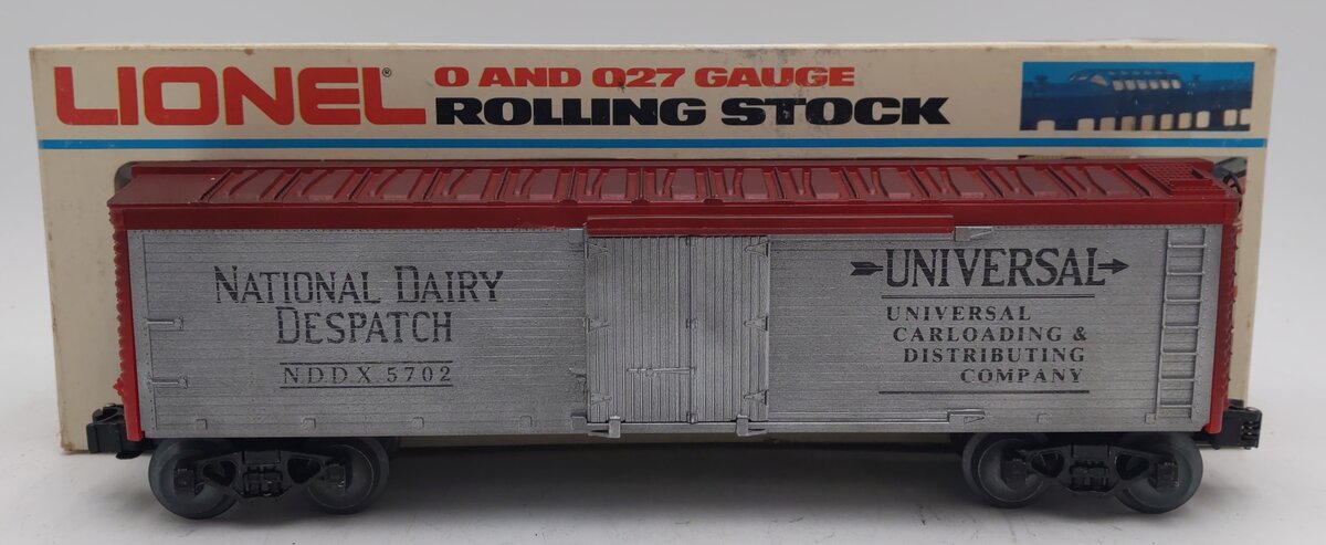 Lionel 6-5702 O Gauge National Dairy Despatch Reefer Car EX/Box
