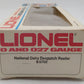 Lionel 6-5702 O Gauge National Dairy Despatch Reefer Car EX/Box