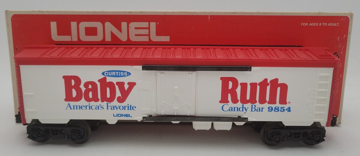 Lionel 6-9854 O Gauge Baby Ruth Billboard Reefer Car EX/Box