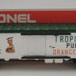 Lionel 6-9861 O Gauge Tropicana Billboard Reefer Car LN/Box