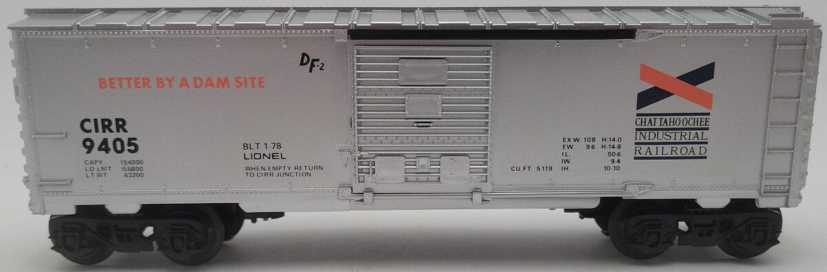 Lionel 6-9405 O Gauge Chattahoochee Industrial Boxcar #9405 EX/Box