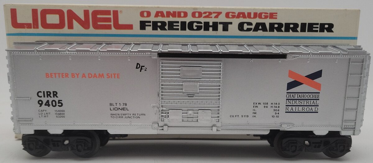 Lionel 6-9405 O Gauge Chattahoochee Industrial Boxcar #9405 EX/Box