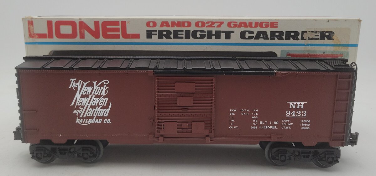 Lionel 6-9423 O Gauge New York, New Haven & Hartford Boxcar #9423 EX/Box