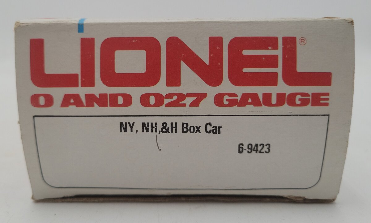 Lionel 6-9423 O Gauge New York, New Haven & Hartford Boxcar #9423 EX/Box