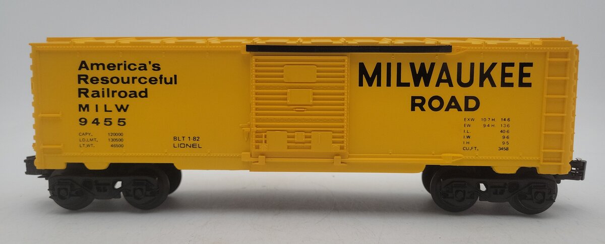 Lionel 6-9455 O Gauge Milwaukee Road Boxcar LN/Box