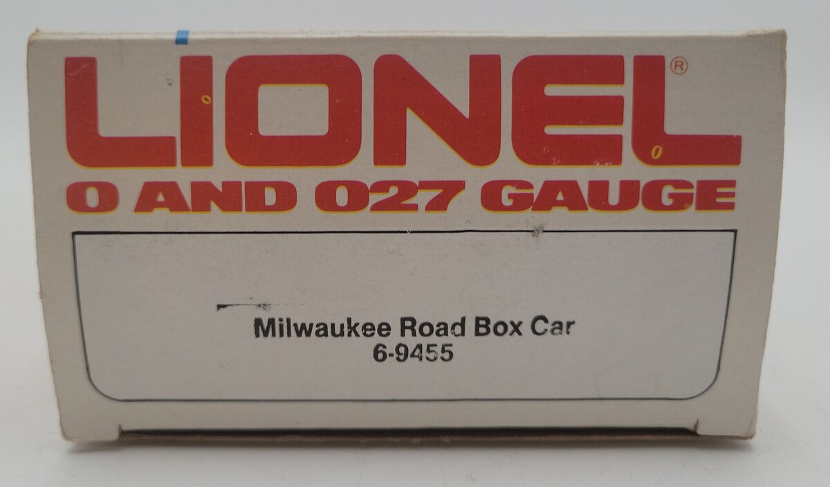 Lionel 6-9455 O Gauge Milwaukee Road Boxcar LN/Box
