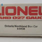 Lionel 6-9438 O Gauge Ontario Northland Box Car EX/Box