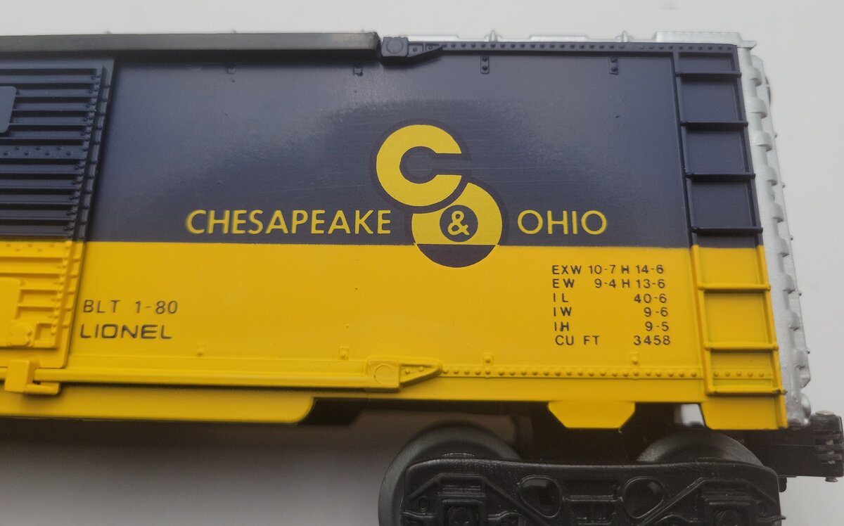 Lionel 6-9426 O Gauge Chesapeake & Ohio Boxcar #9426 EX/Box