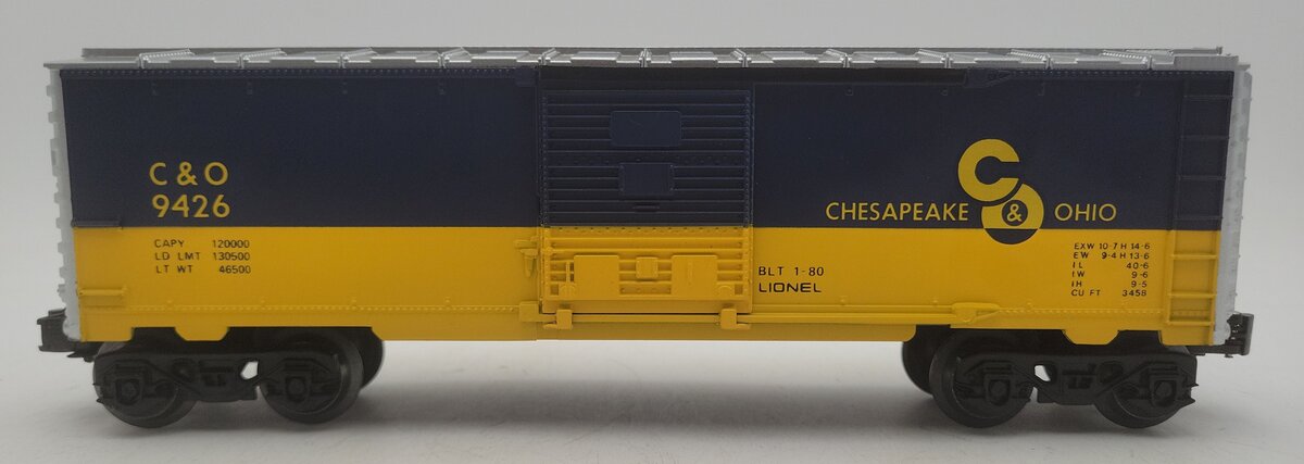Lionel 6-9426 O Gauge Chesapeake & Ohio Boxcar #9426 EX/Box