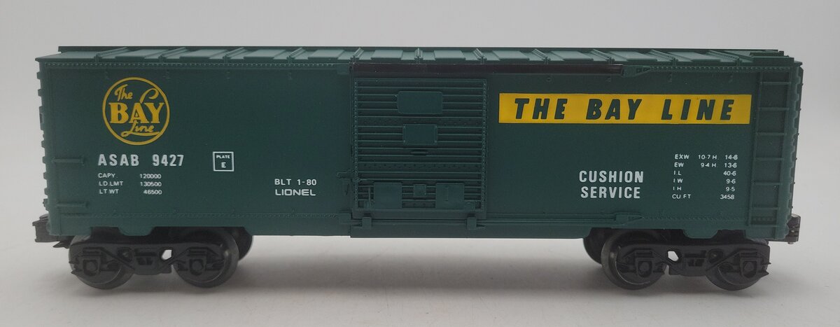 Lionel 6-9427 O Gauge Bay Line Boxcar LN/Box
