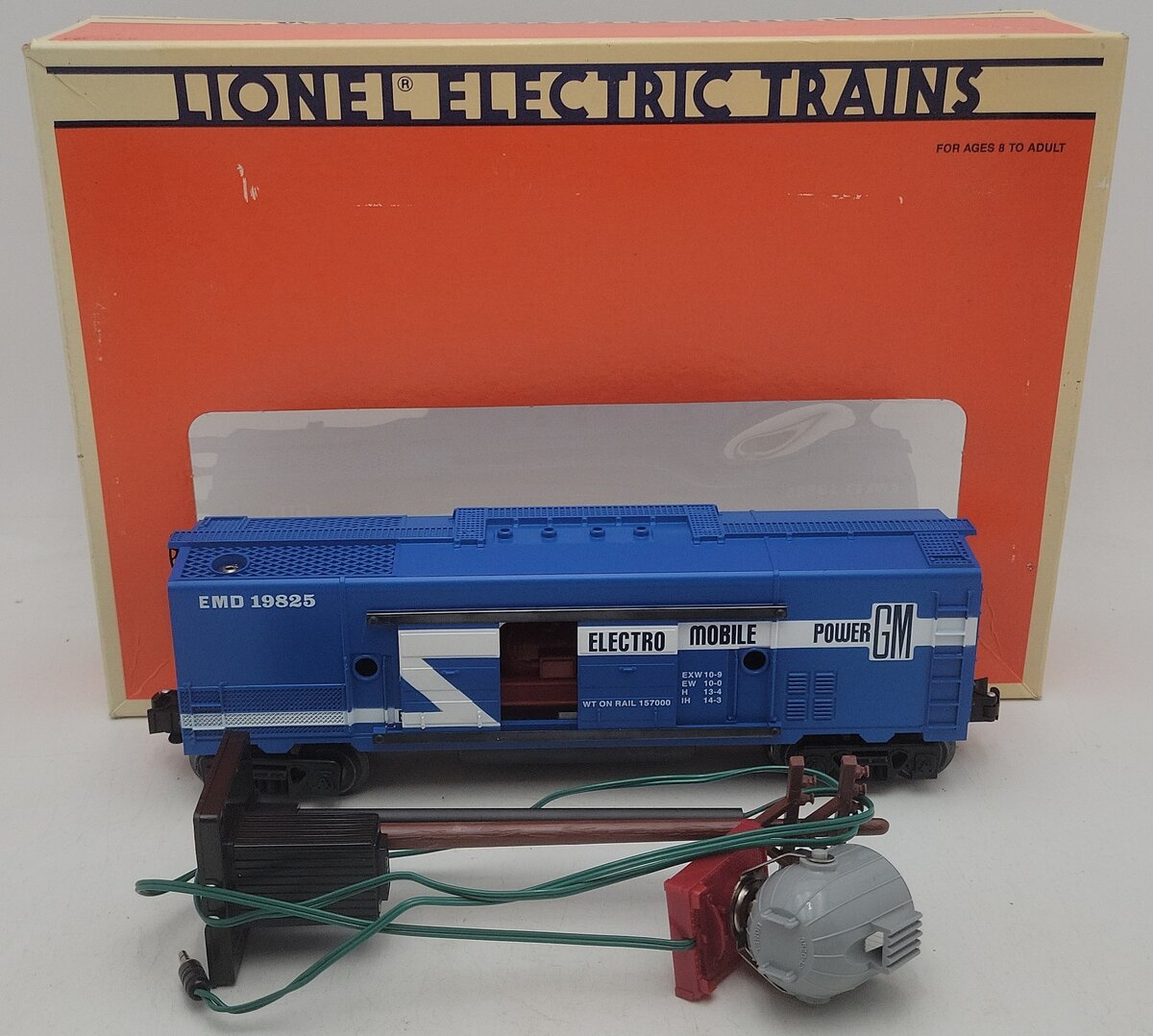 Lionel 6-19825 O Gauge EMD Electric Power Generator Car #19825 LN/Box