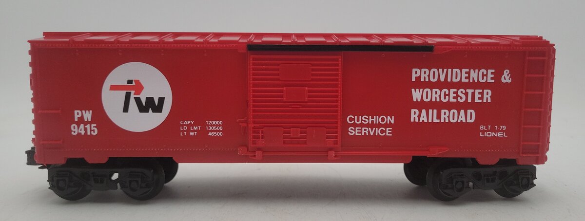 Lionel 6-9415 O Gauge Providence & Worcester Boxcar EX