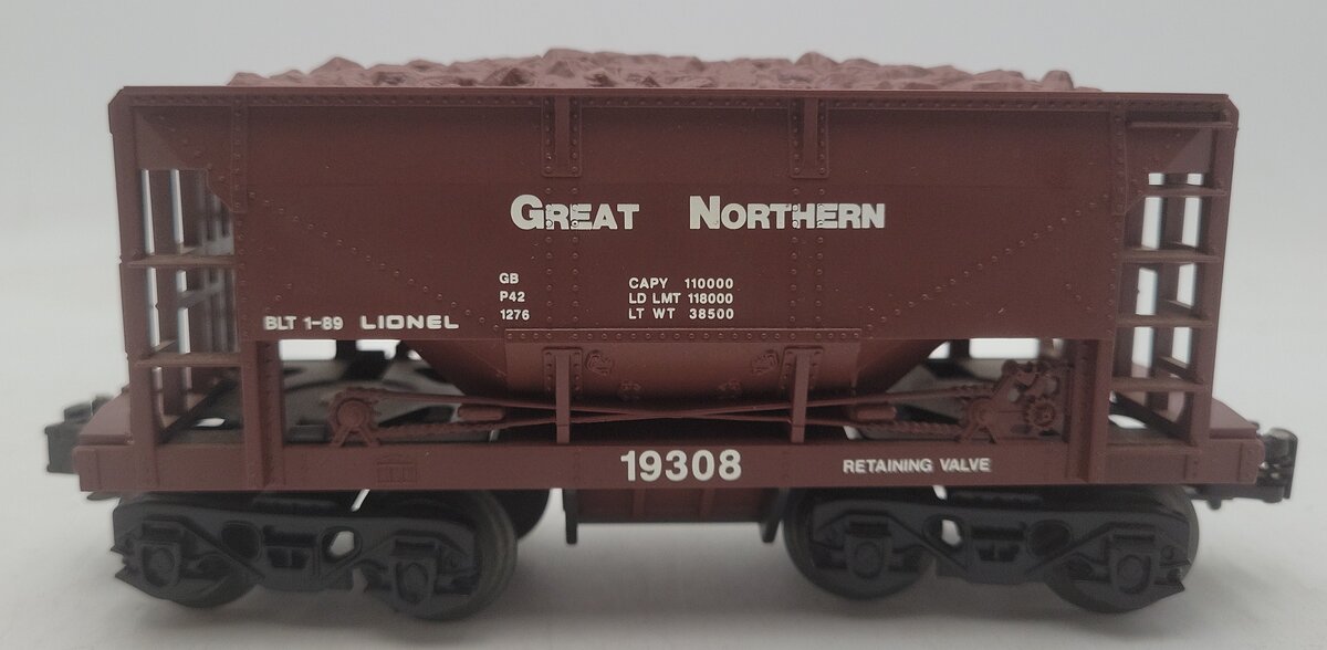 Lionel 6-19308 O Gauge Great Northern Ore Car with Ore Load #19308 EX/Box