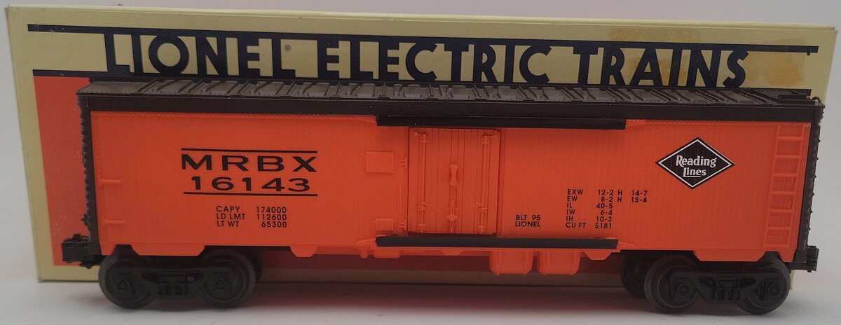 Lionel 6-16143 O Gauge Reading Lines Reefer #16143 EX/Box
