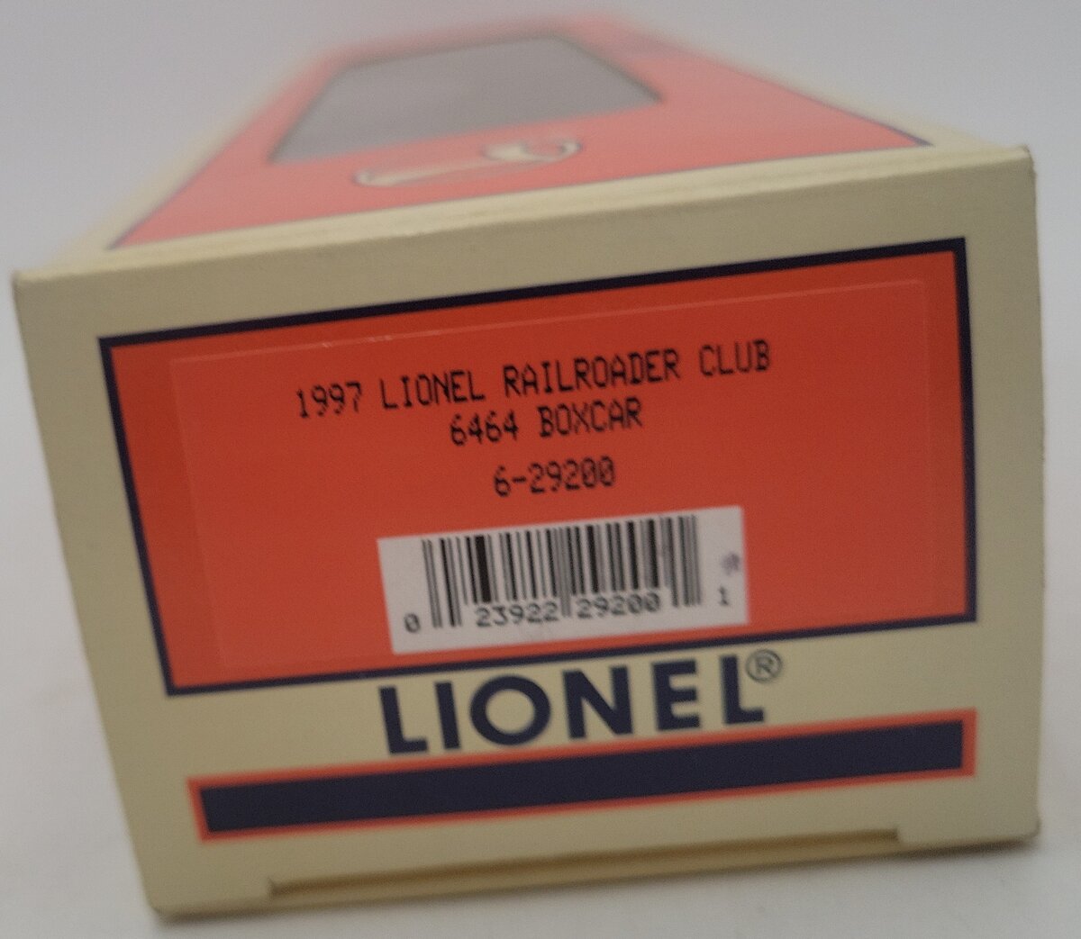 Lionel 6-29200 O Gauge Lionel Railroad Club Boxcar #9700 EX/Box