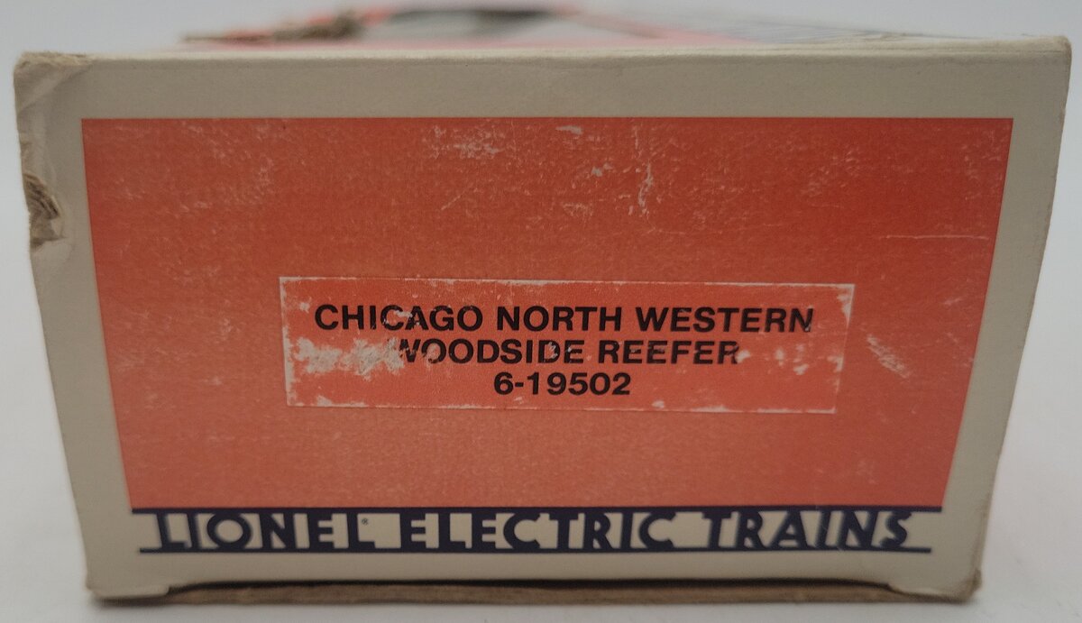 Lionel 6-19502 O Gauge Chicago North Western Woodside Reefer LN/Box