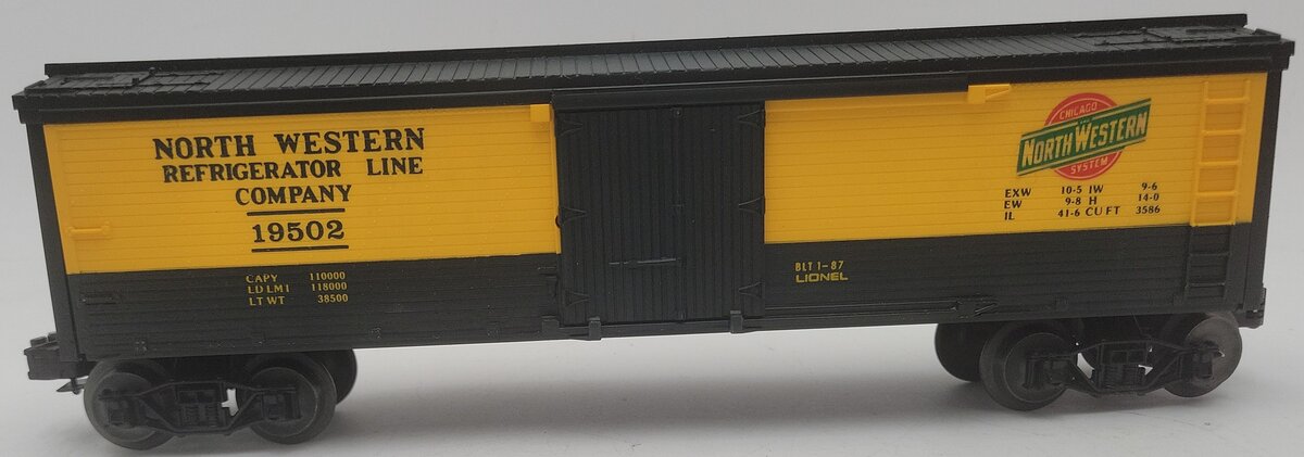 Lionel 6-19502 O Gauge Chicago North Western Woodside Reefer LN/Box