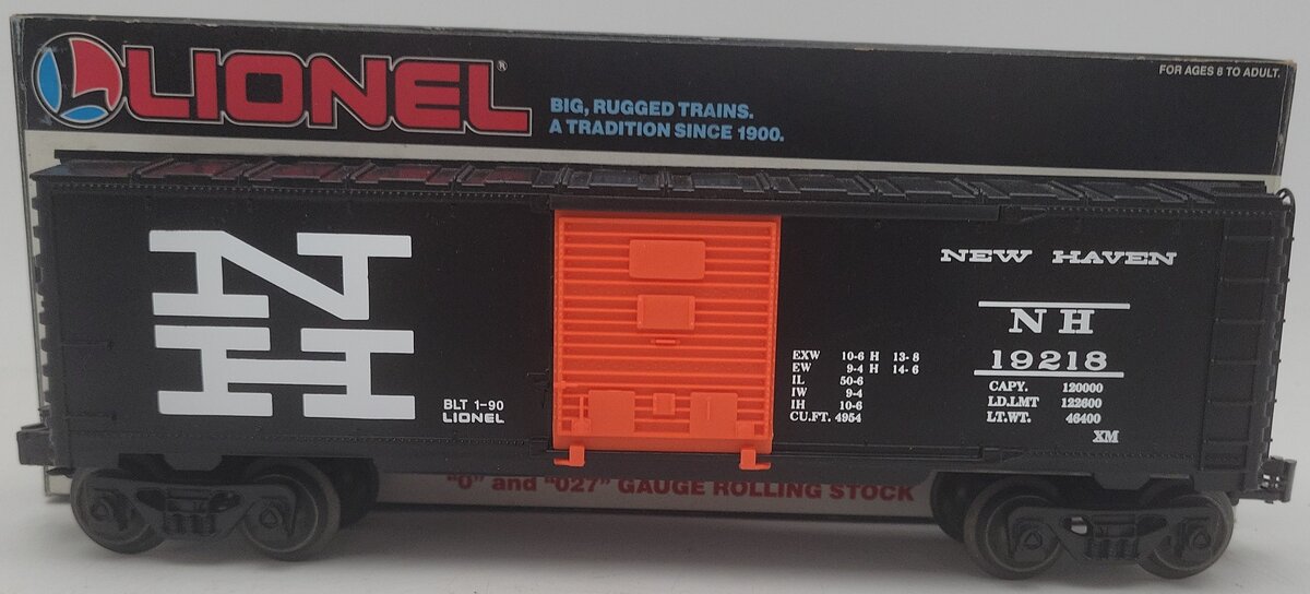 Lionel 6-19218 O Gauge New Haven Boxcar #19218 EX/Box