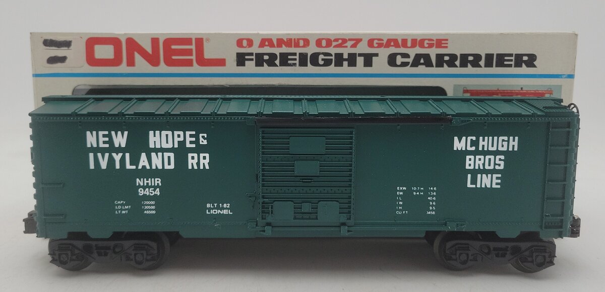 Lionel 6-9454 O Gauge New Hope & Ivyland Boxcar #9454 EX/Box