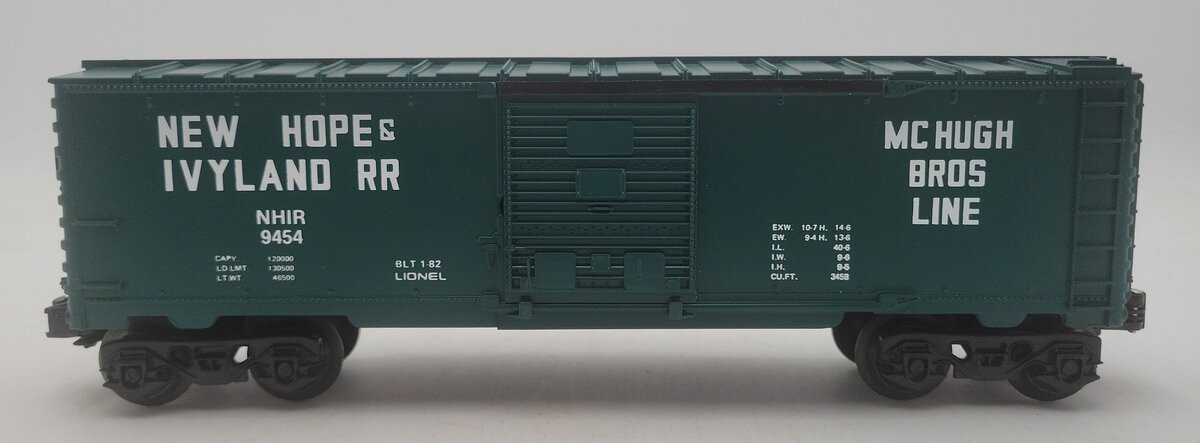 Lionel 6-9454 O Gauge New Hope & Ivyland Boxcar #9454 EX/Box