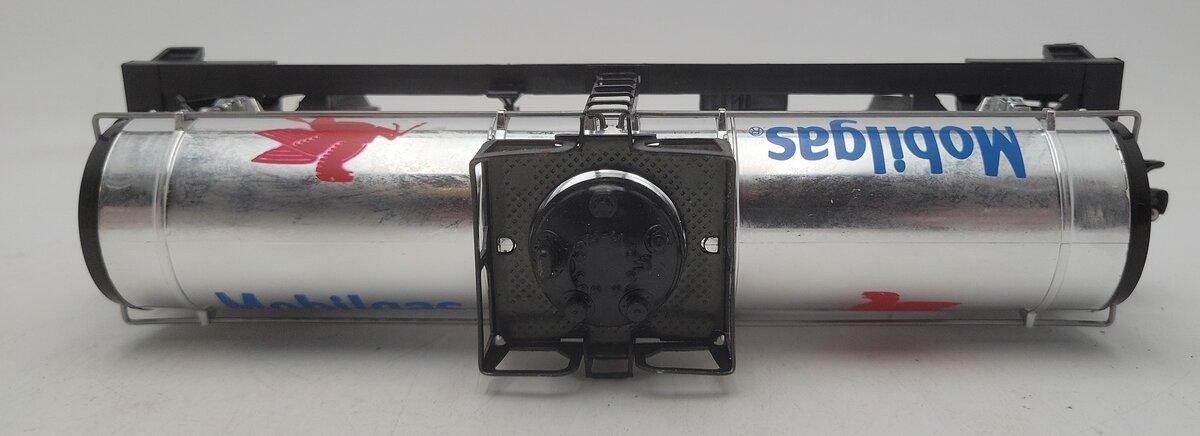 Lionel 6-9156 O Gauge Mobilgas Plated Single Dome Tank Car VG/Box