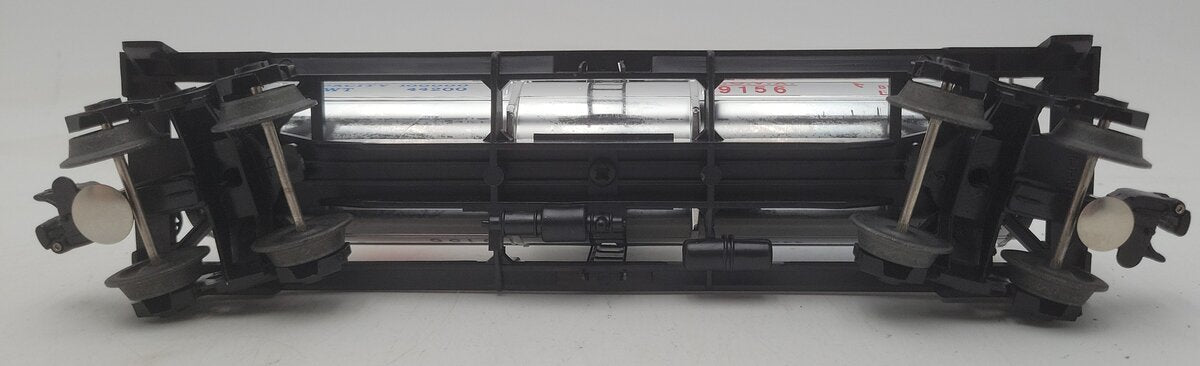 Lionel 6-9156 O Gauge Mobilgas Plated Single Dome Tank Car VG/Box