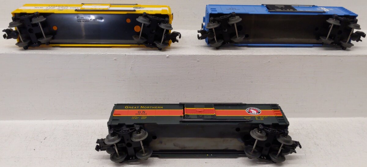 Lionel 6-29209 O Gauge 6464 Series VII Boxcars (Set of 3) EX/Box