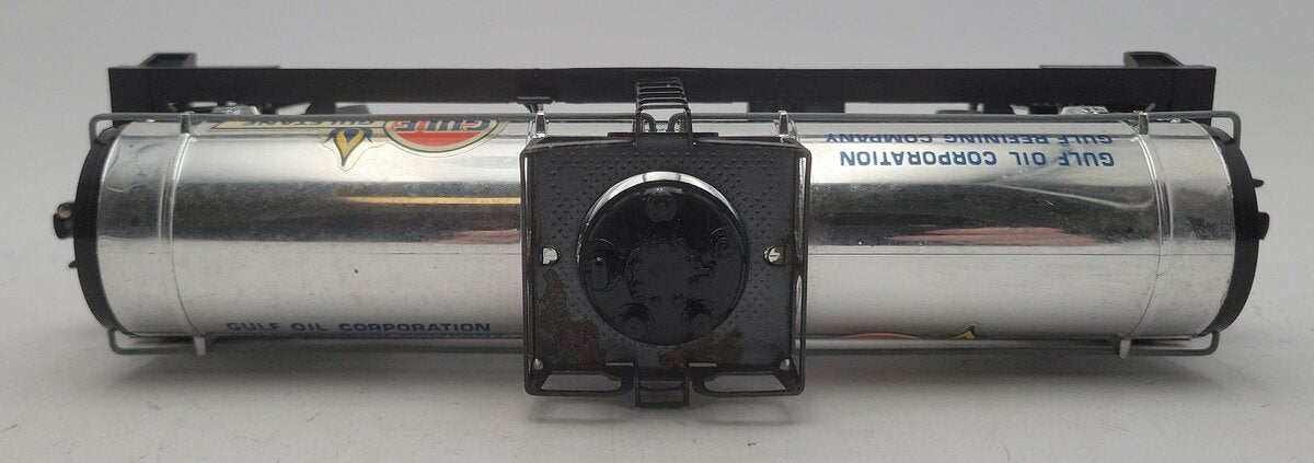 Lionel 6-9189 O Gauge Gulf Chrome Single Dome Tank Car VG