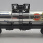 Lionel 6-9189 O Gauge Gulf Chrome Single Dome Tank Car VG