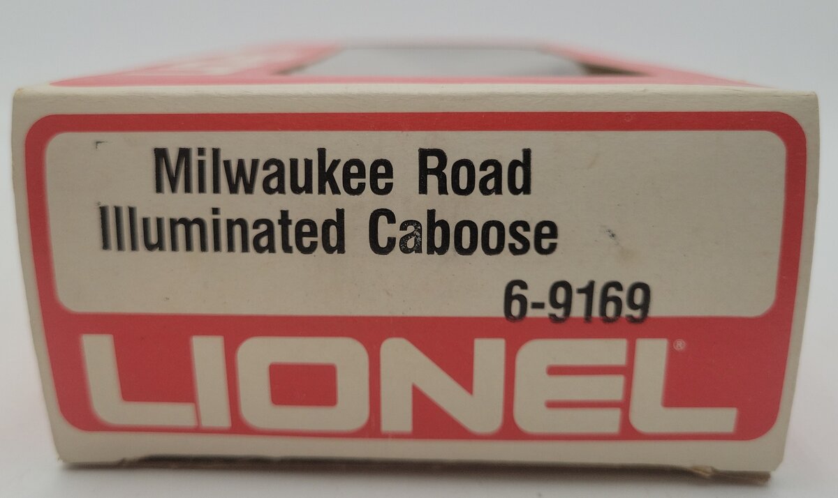 Lionel 6-9169 O Gauge Milwaukee Road Illuminated Caboose EX/Box