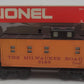 Lionel 6-9169 O Gauge Milwaukee Road Illuminated Caboose EX/Box