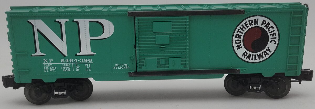 Lionel 6-19284 O Gauge Northern Pacific 6464 Boxcar #6464-396 EX/Box