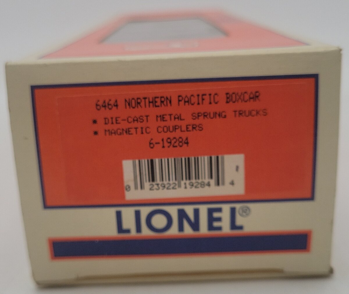 Lionel 6-19284 O Gauge Northern Pacific 6464 Boxcar #6464-396 EX/Box