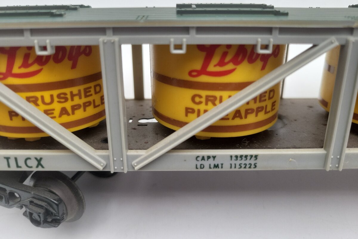 Lionel 6-9132 O Gauge Libbys Crushed Pineapple Vat Car VG/Box