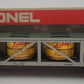 Lionel 6-9132 O Gauge Libbys Crushed Pineapple Vat Car VG/Box