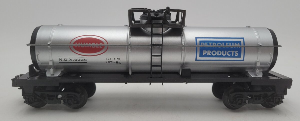 Lionel 6-9334 O Gauge Humble Oil Single Dome Tank Car EX/Box