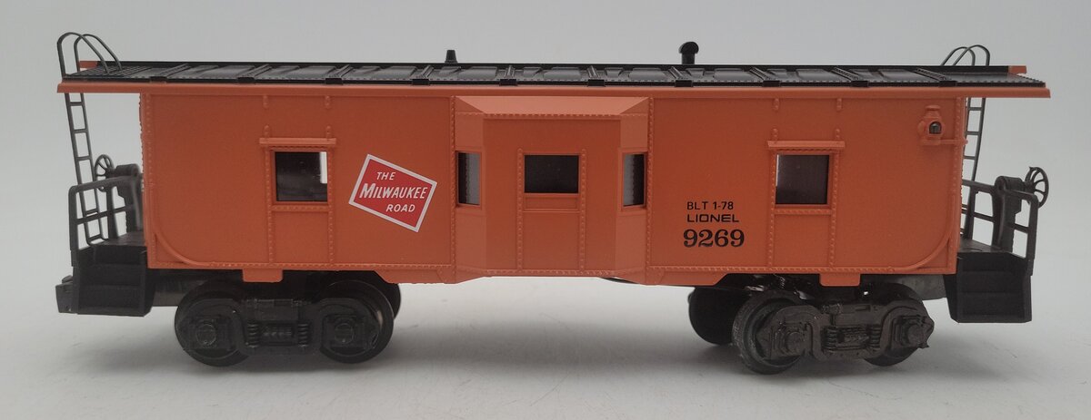 Lionel 6-9269 O Milwaukee Road Bay Window Caboose EX