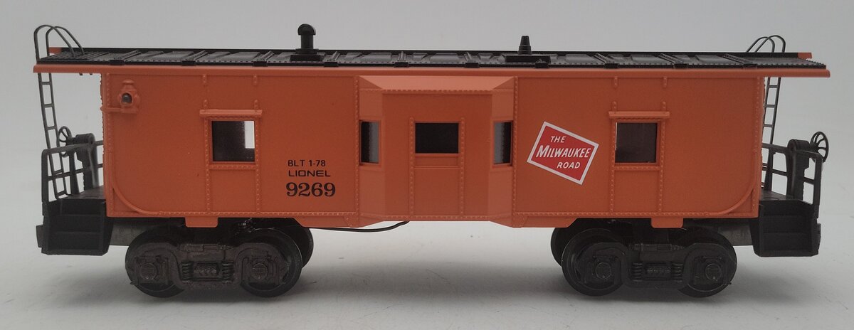 Lionel 6-9269 O Milwaukee Road Bay Window Caboose EX