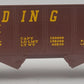 Lionel 6-6177 O Gauge Reading 2-Bay Short Hopper VG