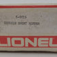 Lionel 6-9016 O Gauge Baltimore & Ohio 2-Bay Hopper VG/Box
