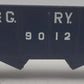 Lionel 6-9012 O Gauge Tennessee Alabama & Georgia Blue 2-Bay Hopper VG