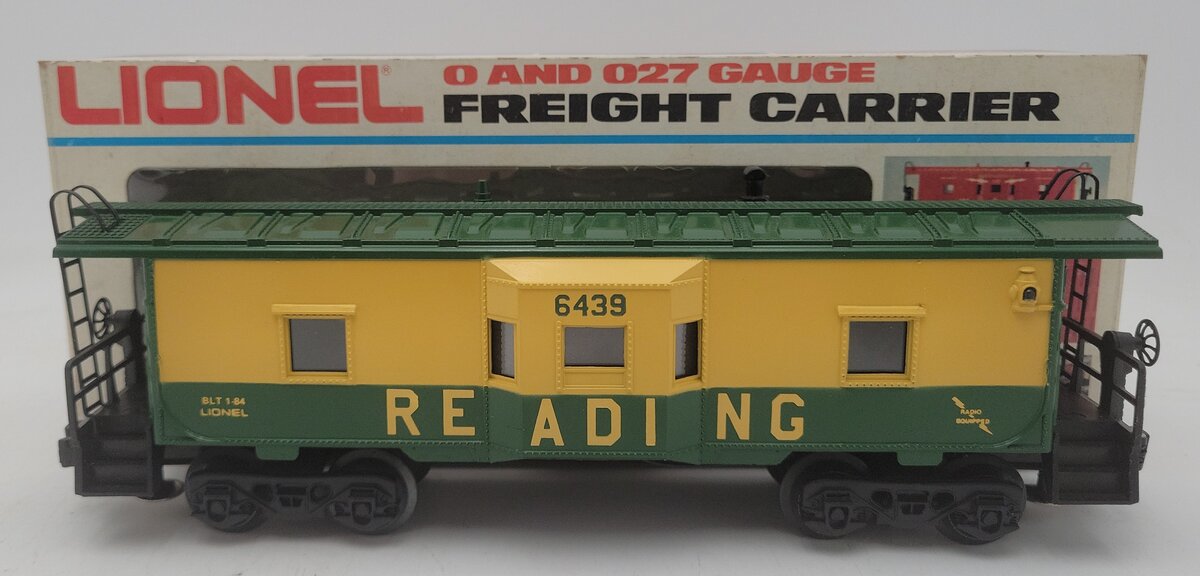 Lionel 6-6439 O Gauge Reading Bay Window Caboose EX/Box